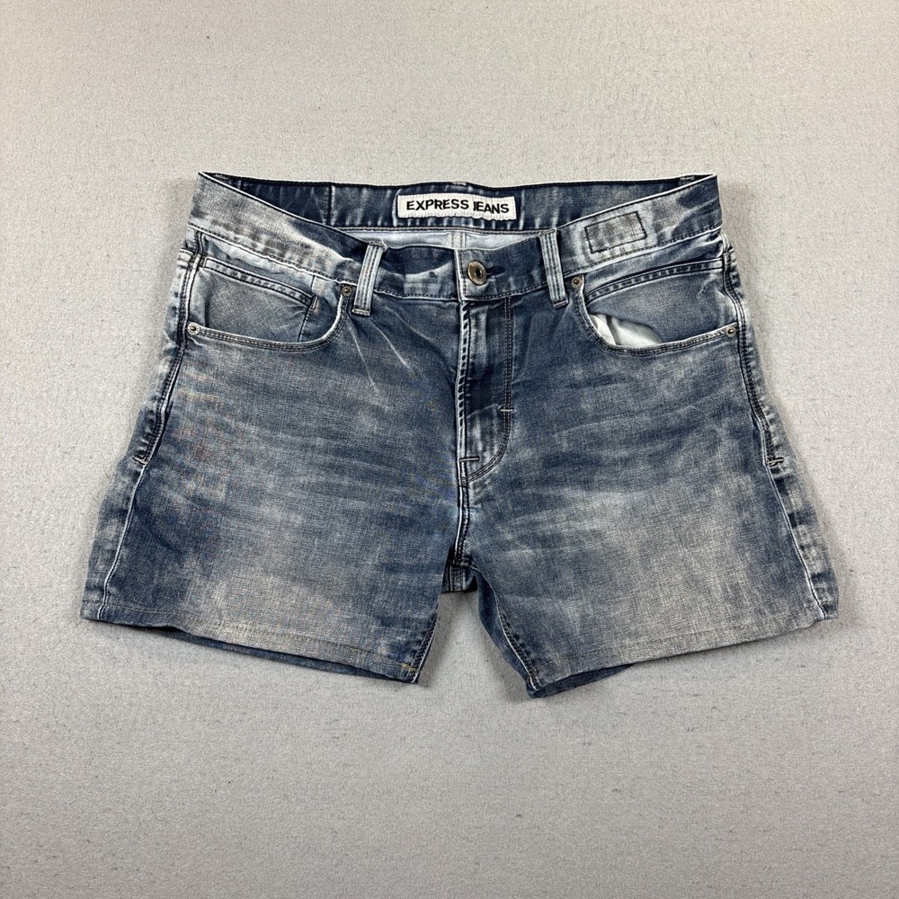 Express Jeans Rocco Slim Short‎ Hemmed - Size 31